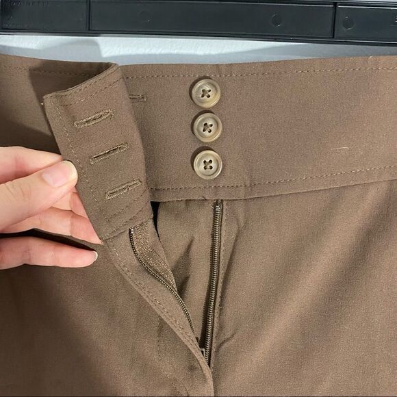 Ann Taylor Loft Ann Women’s Cropped Super Wide Leg Pants - Picture 2 of 6